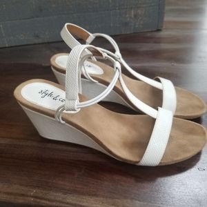 style & co mulan wedge sandals